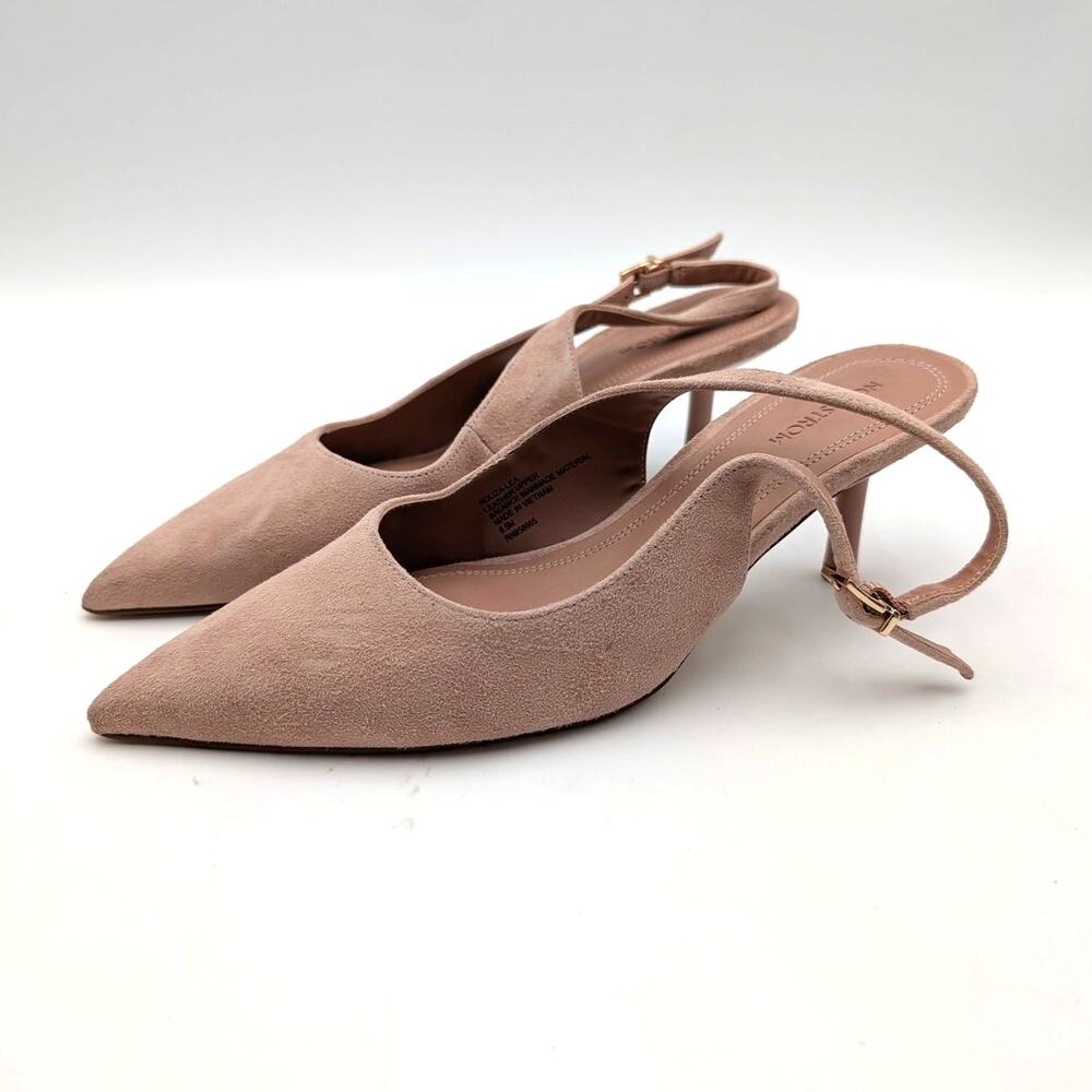 Nordstrom Liza Pointed Toe Kitten Heel Pump Women's Pink Size US6.5M EU36.5
